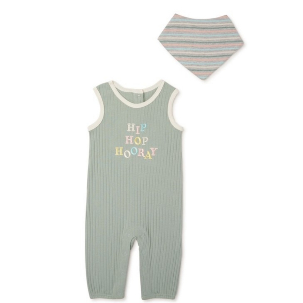 2pc romper and bandana outfits - Picture 1 of 7